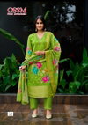 Sajni By Ossm Silk Jacquard Kurti With Bottom Dupatta Wholesale Shop In Surat